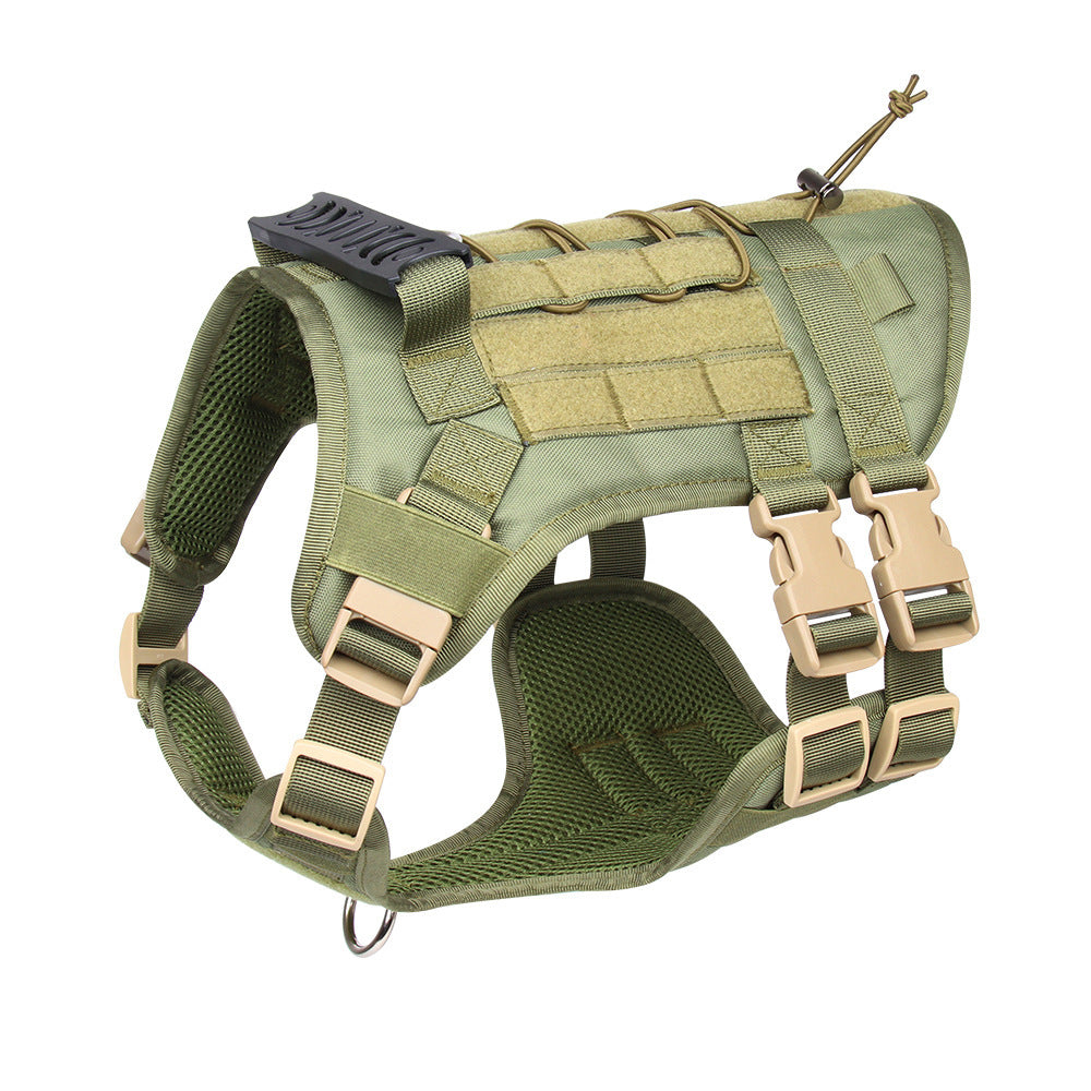 Tactical Chest And Back Dog Vest