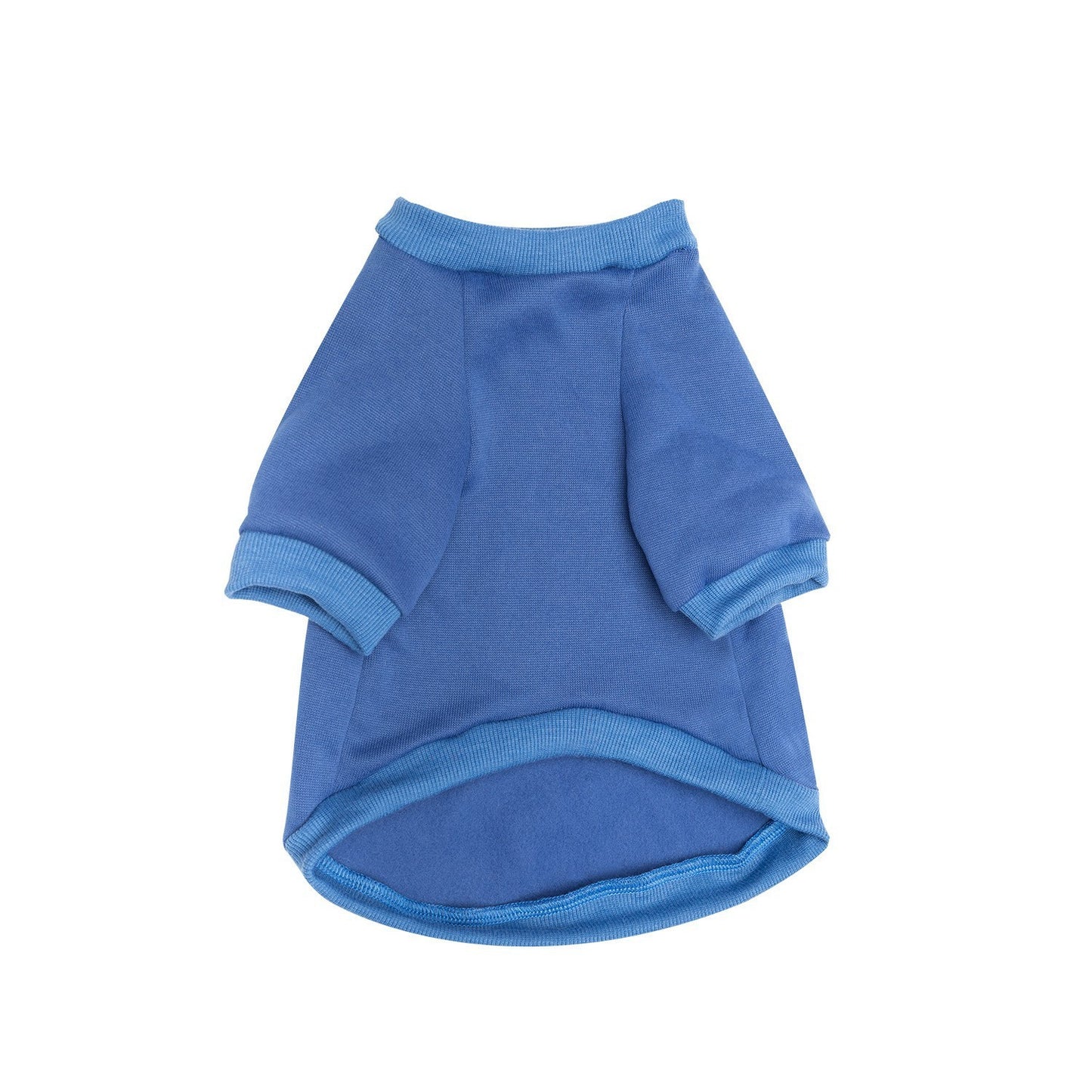 Pet Clothes Fleece-lined Thickened Solid Color