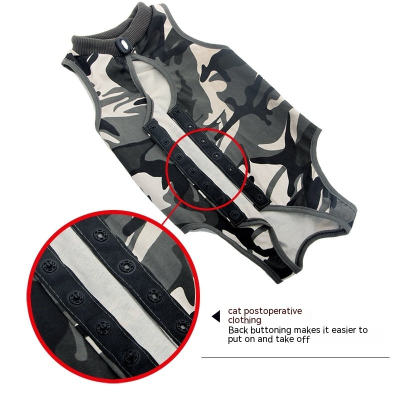 Camouflage Cat Vest