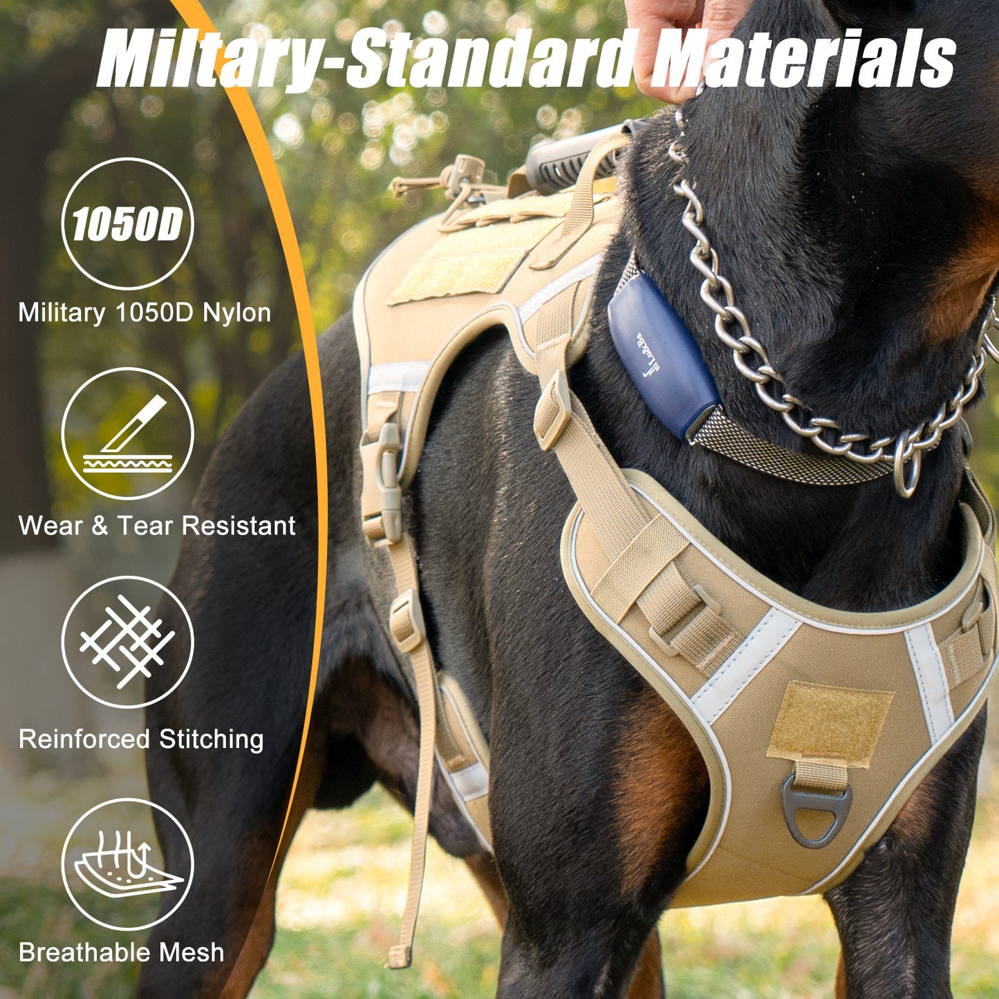 Tactical Chest Back Hand Holding Rope Breathable Reflective Vest
