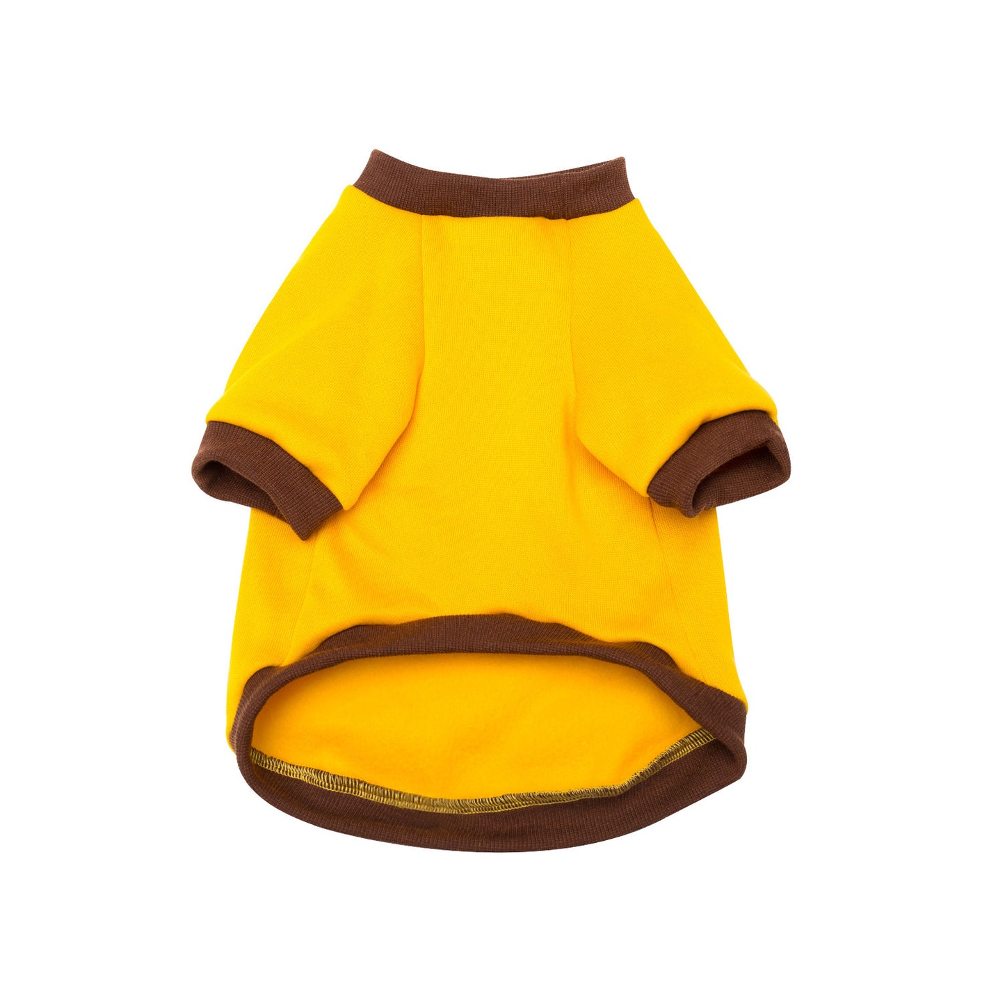 Pet Clothes Fleece-lined Thickened Solid Color