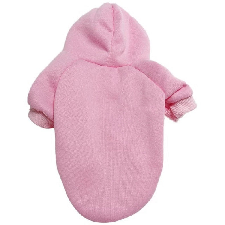 Solid Color Dog Hoodie