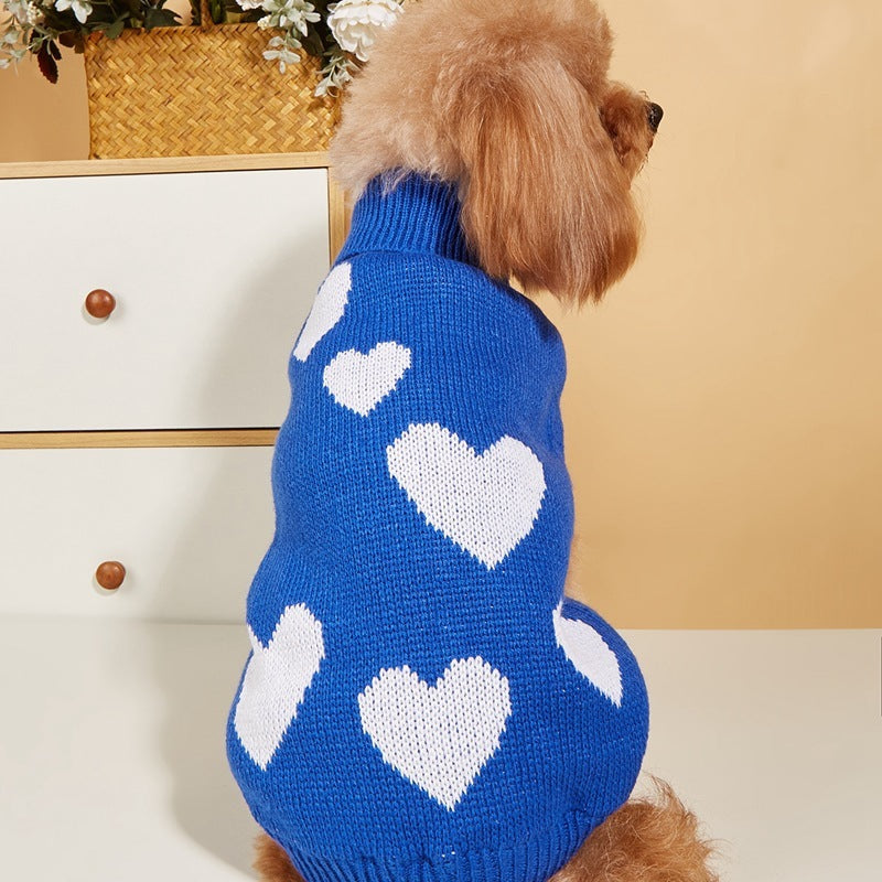 Dog Hearts Knitted Sweater