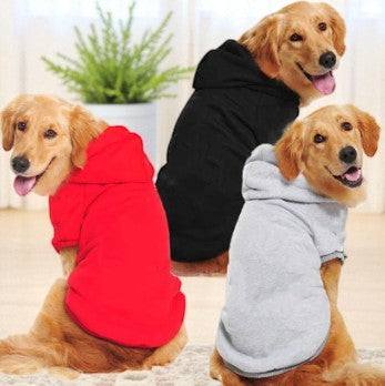 Solid Color Dog Hoodie