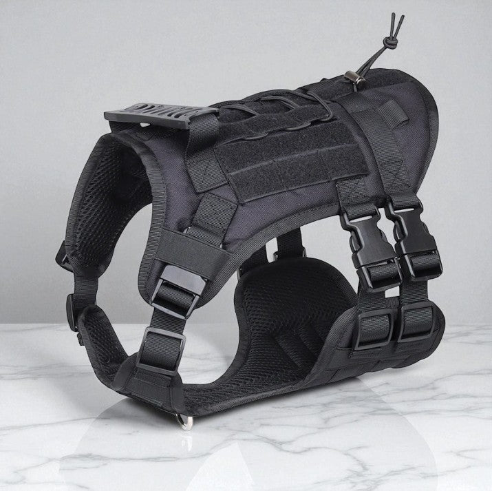 Tactical Chest And Back Dog Vest