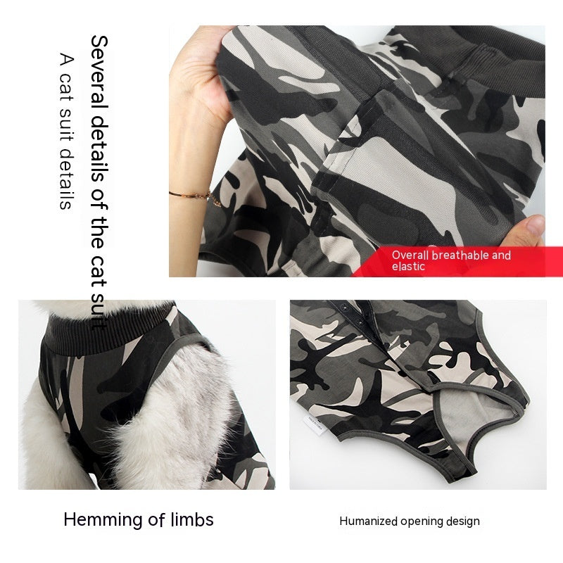 Camouflage Cat Vest
