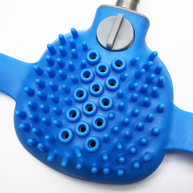 Dog Indoor/Outdoor Shower Bath Brush Cleaning Supplies