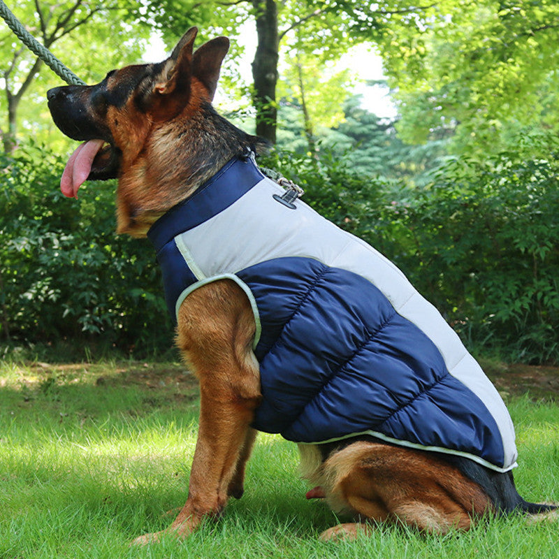 Dogs Warm Waterproof Puff Vest