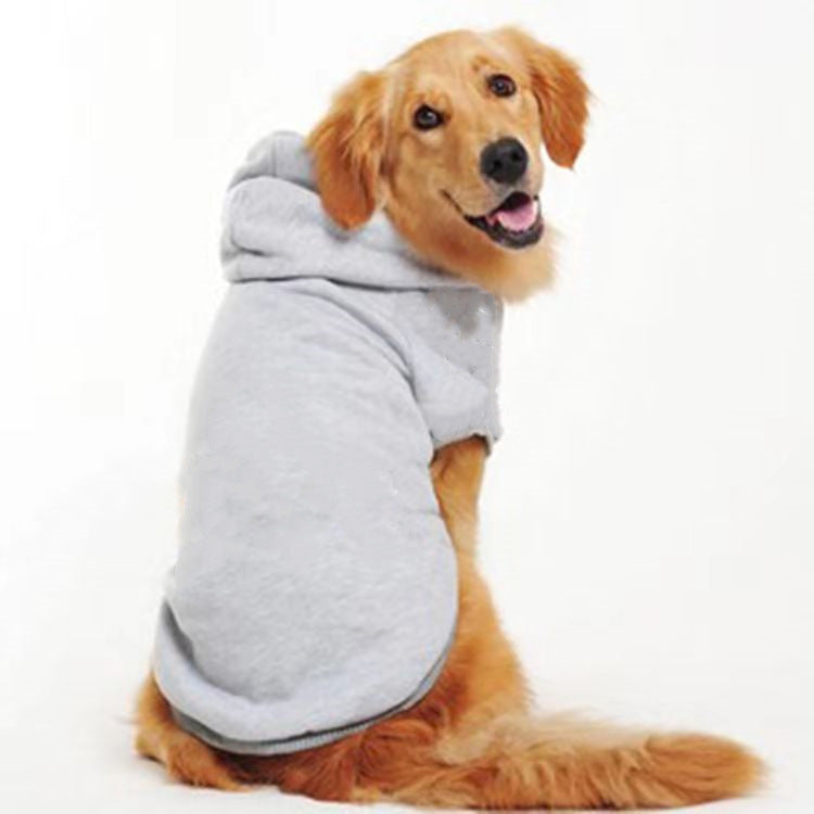 Solid Color Dog Hoodie