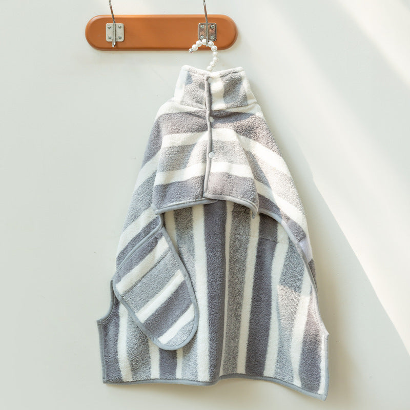 Dog Bath Towel/Bathrobe Fully Wrapped