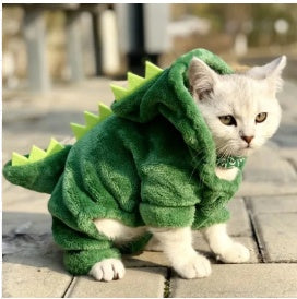 Tyrannosaurus Rex Hooded Pet Costume