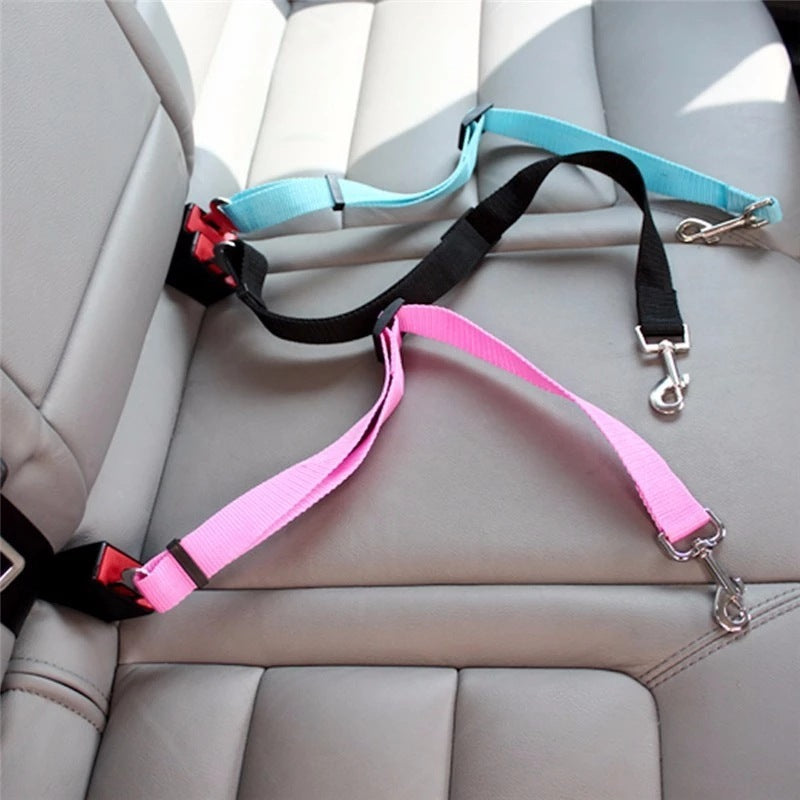 Adjustable Dogs & Cats Car Seat Belt