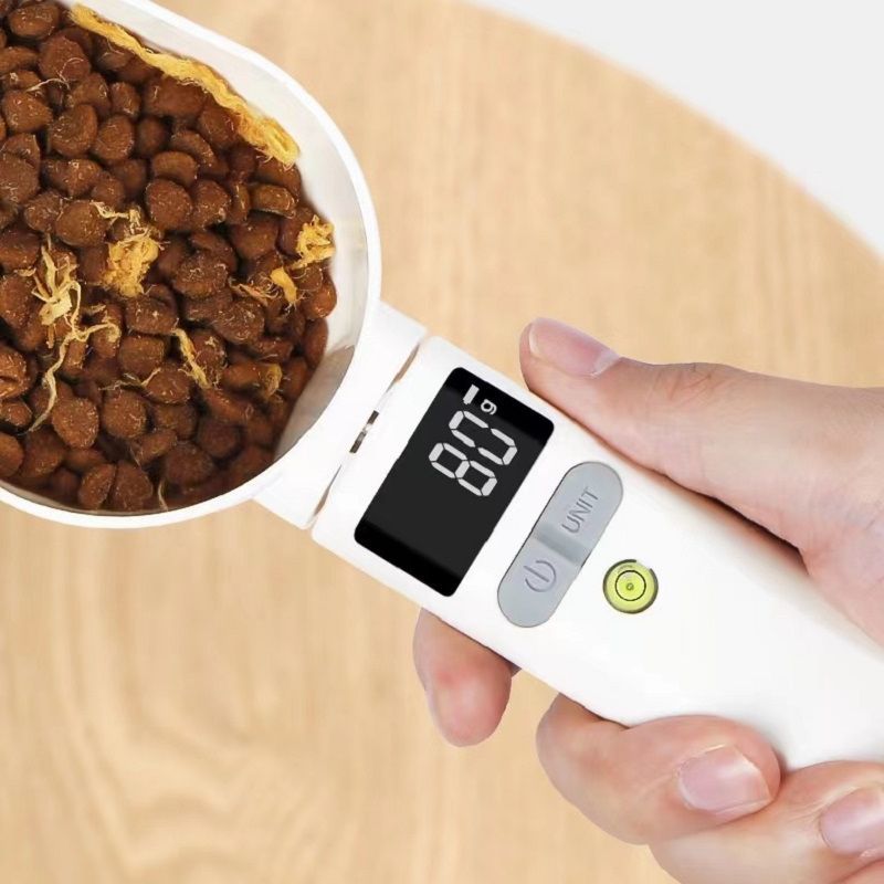 Pet Food Spoon With Scale Measurement