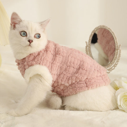 Warm Cat Cloth Sweater