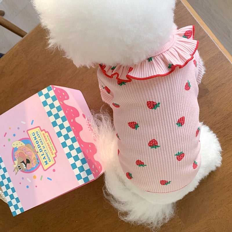 Pet Strawberry Shirt