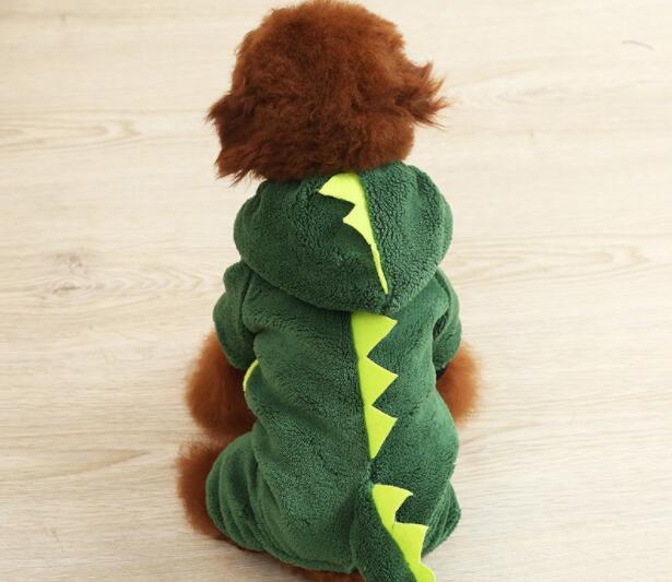 Tyrannosaurus Rex Hooded Pet Costume