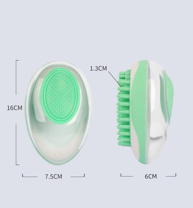 Dog Bath Brush 2-in-1 SPA Massage Comb