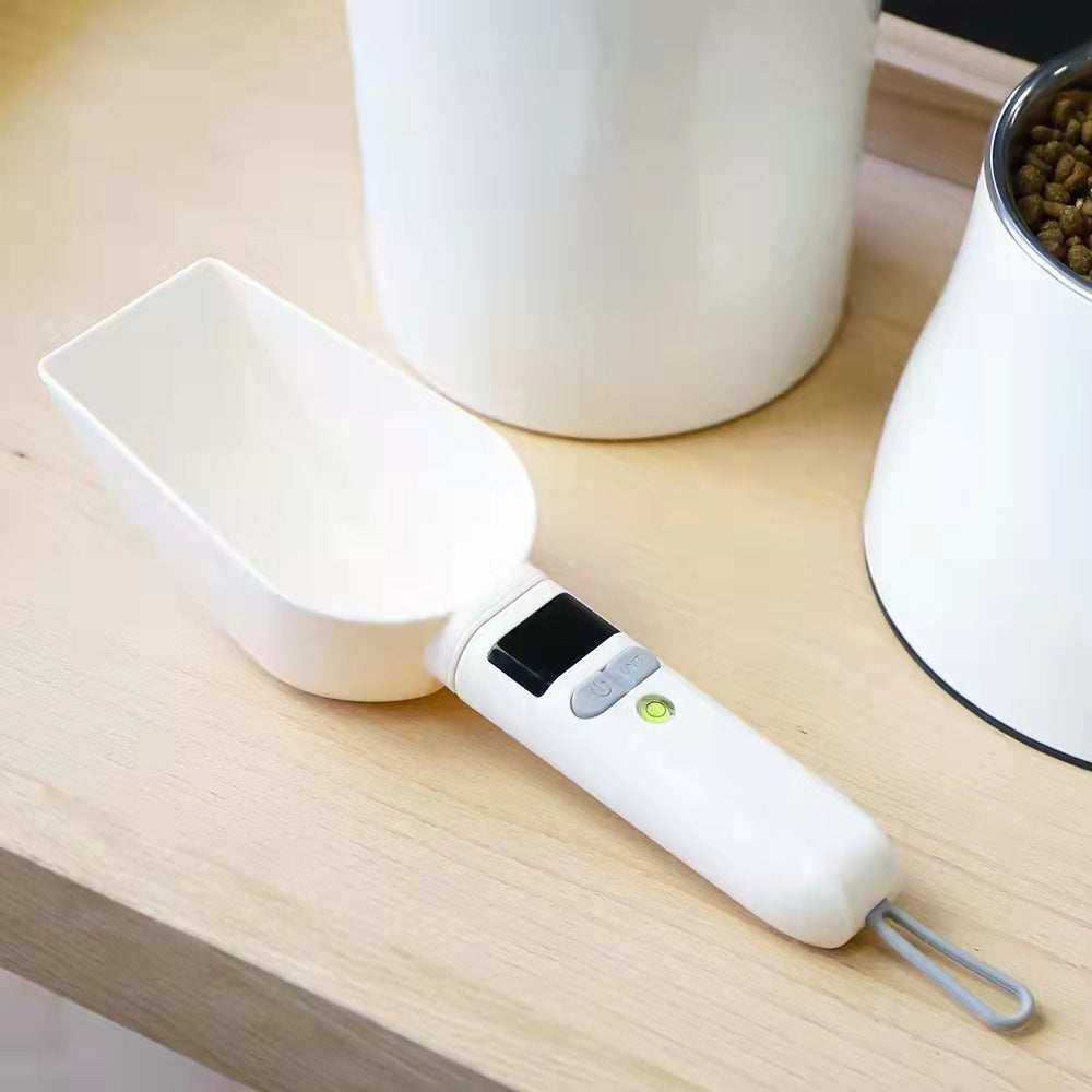 Pet Food Spoon With Scale Measurement