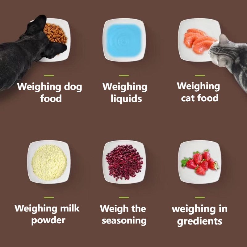 Pet Food Spoon With Scale Measurement