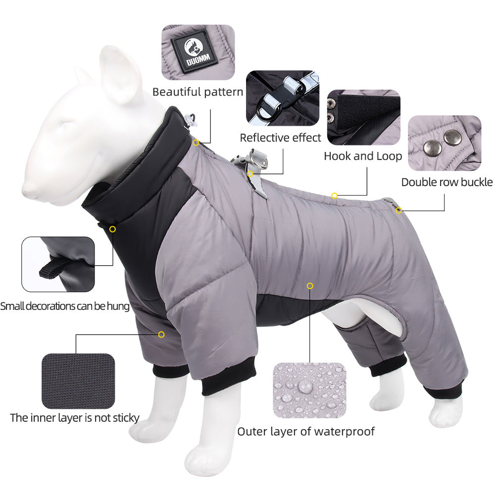 Small Medium-Sized Winter Thicken Dog Coat