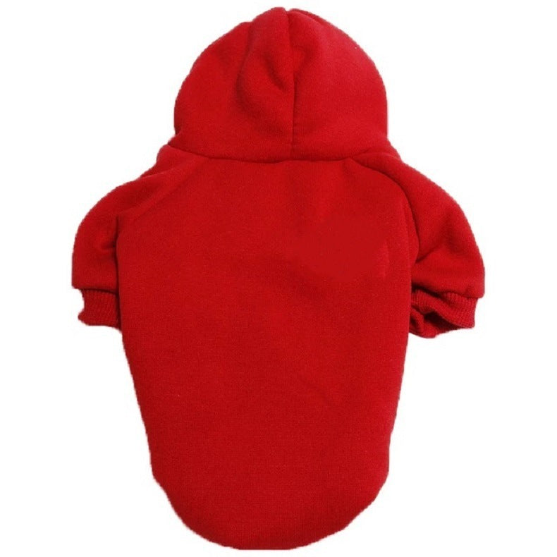 Solid Color Dog Hoodie