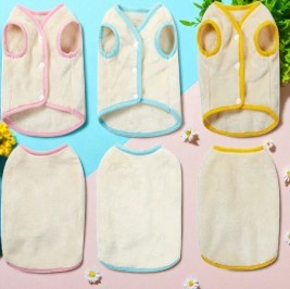 Soft Flannel Dog Vest