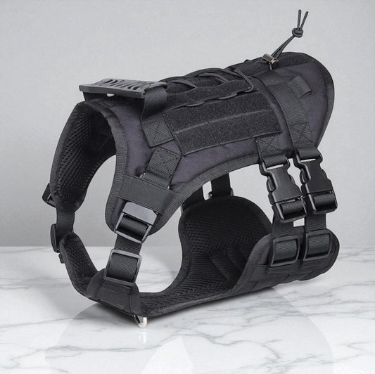 Tactical Chest And Back Dog Vest