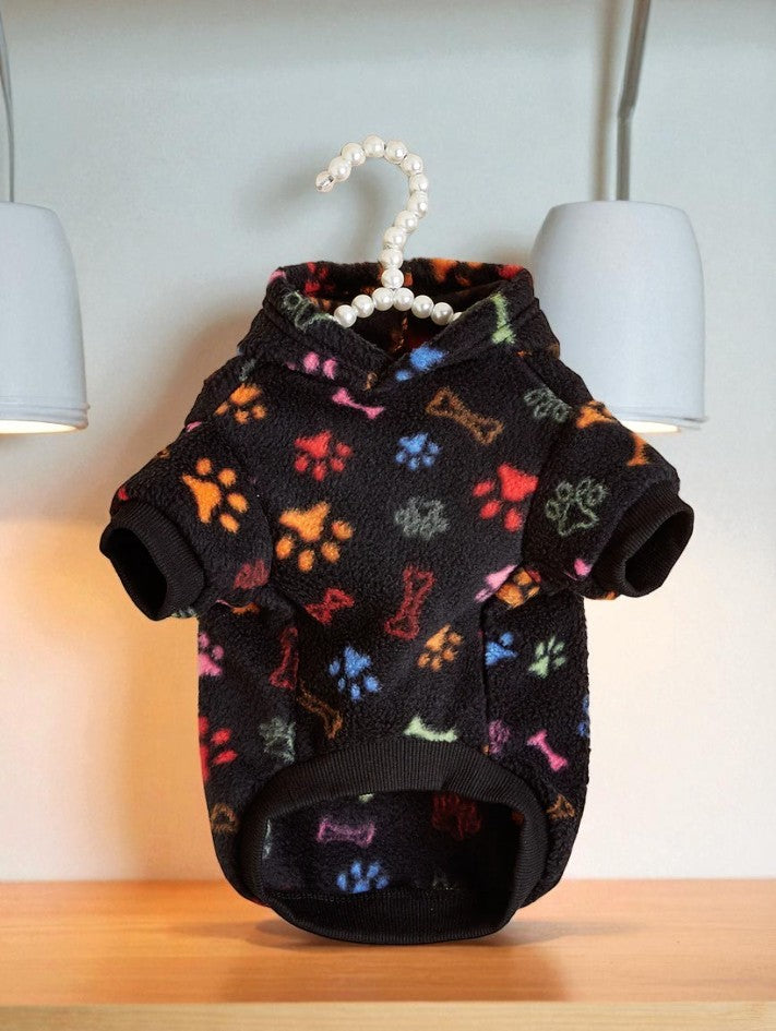 Warm Anti-Lint Dog Hoodie