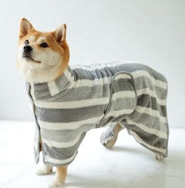 Dog Bath Towel/Bathrobe Fully Wrapped