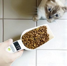 Pet Food Spoon With Scale Measurement