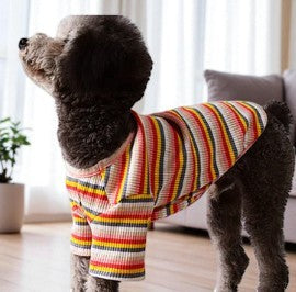 Summer Thin Cotton Breathable Striped T-shirt