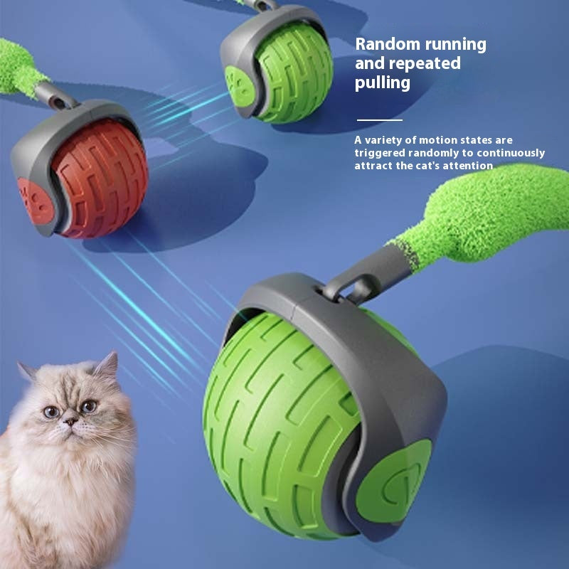 Interactive Auto Electric Rolling Cat Toy Ball