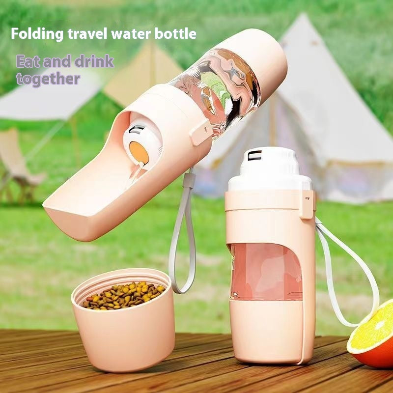 2 In 1 Travel Dog Bottle