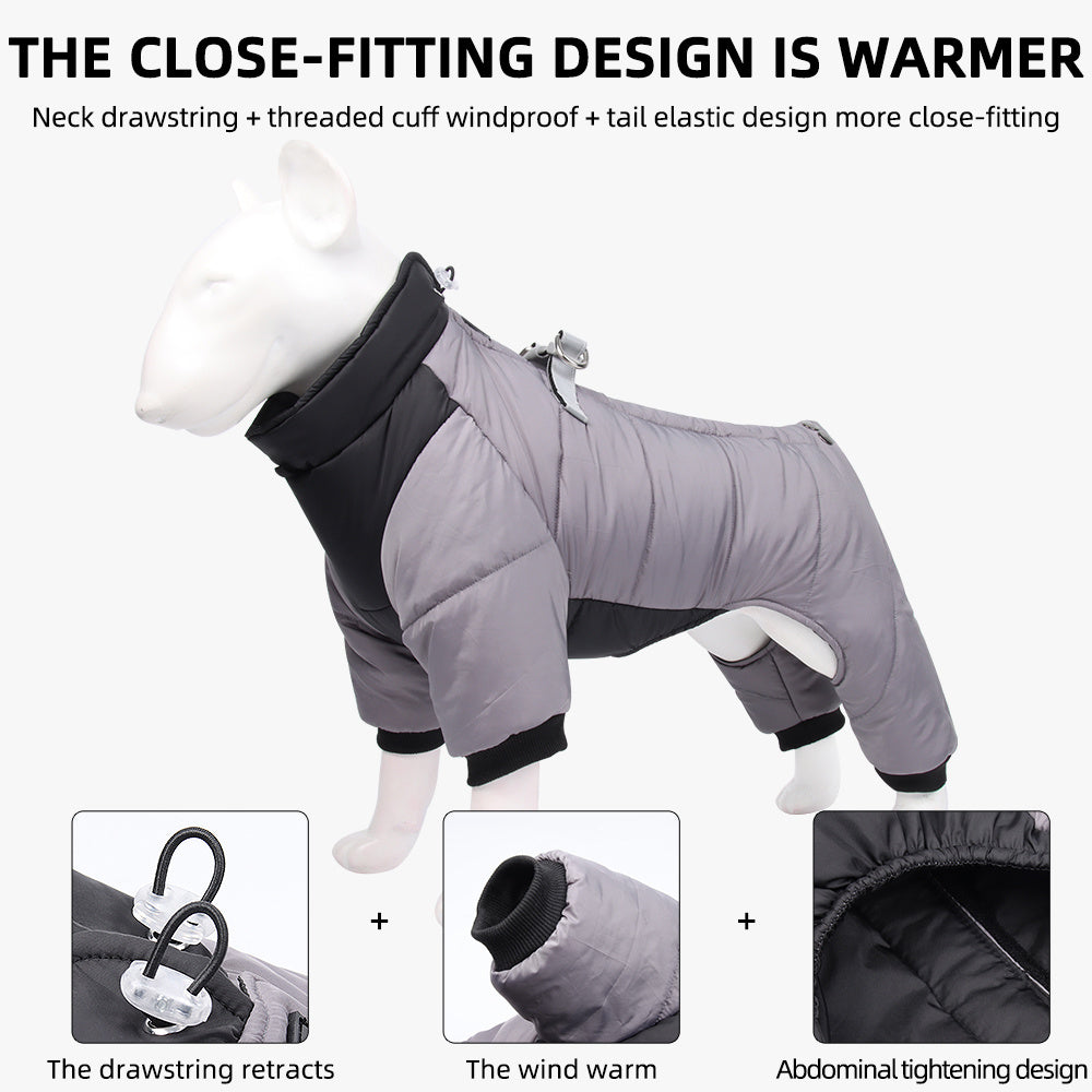 Small Medium-Sized Winter Thicken Dog Coat