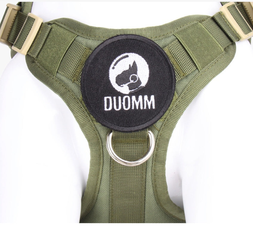 Tactical Chest And Back Dog Vest