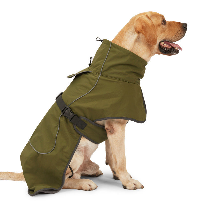 Medium And Large Dog Rain Coat