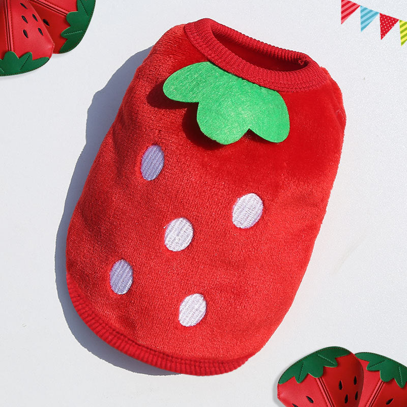 Berry Sweet Dog Vest