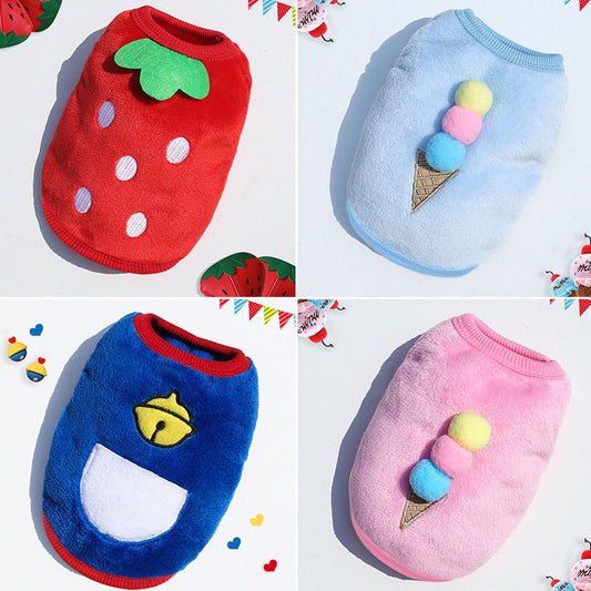 Berry Sweet Dog Vest