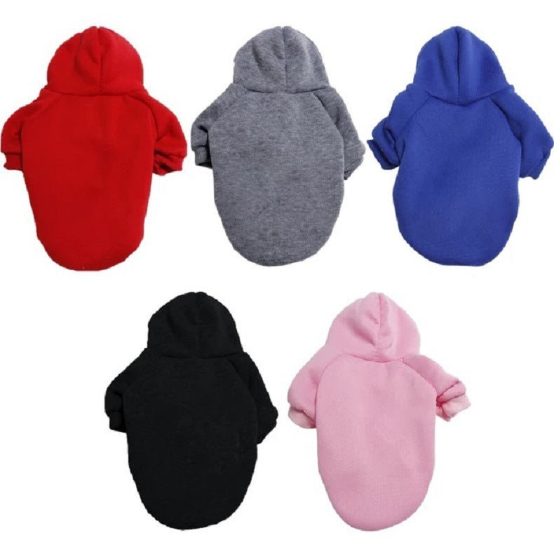 Solid Color Dog Hoodie