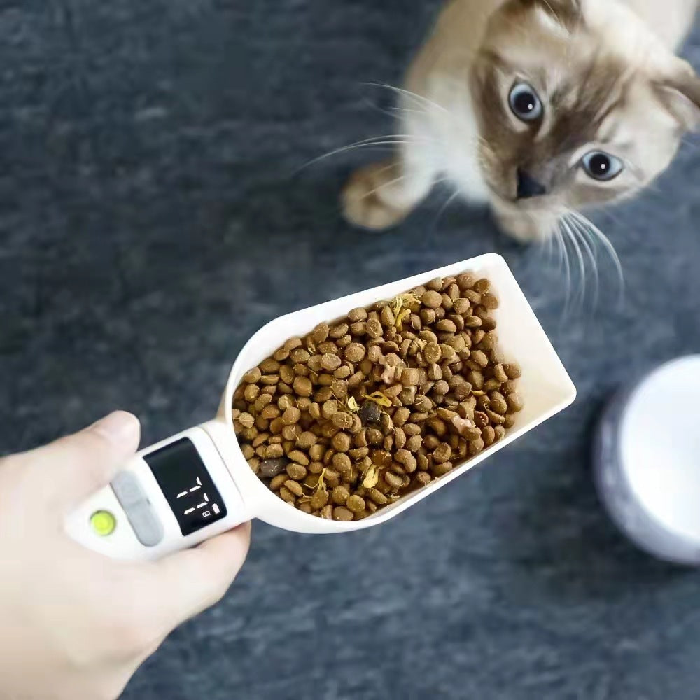 Pet Food Spoon With Scale Measurement